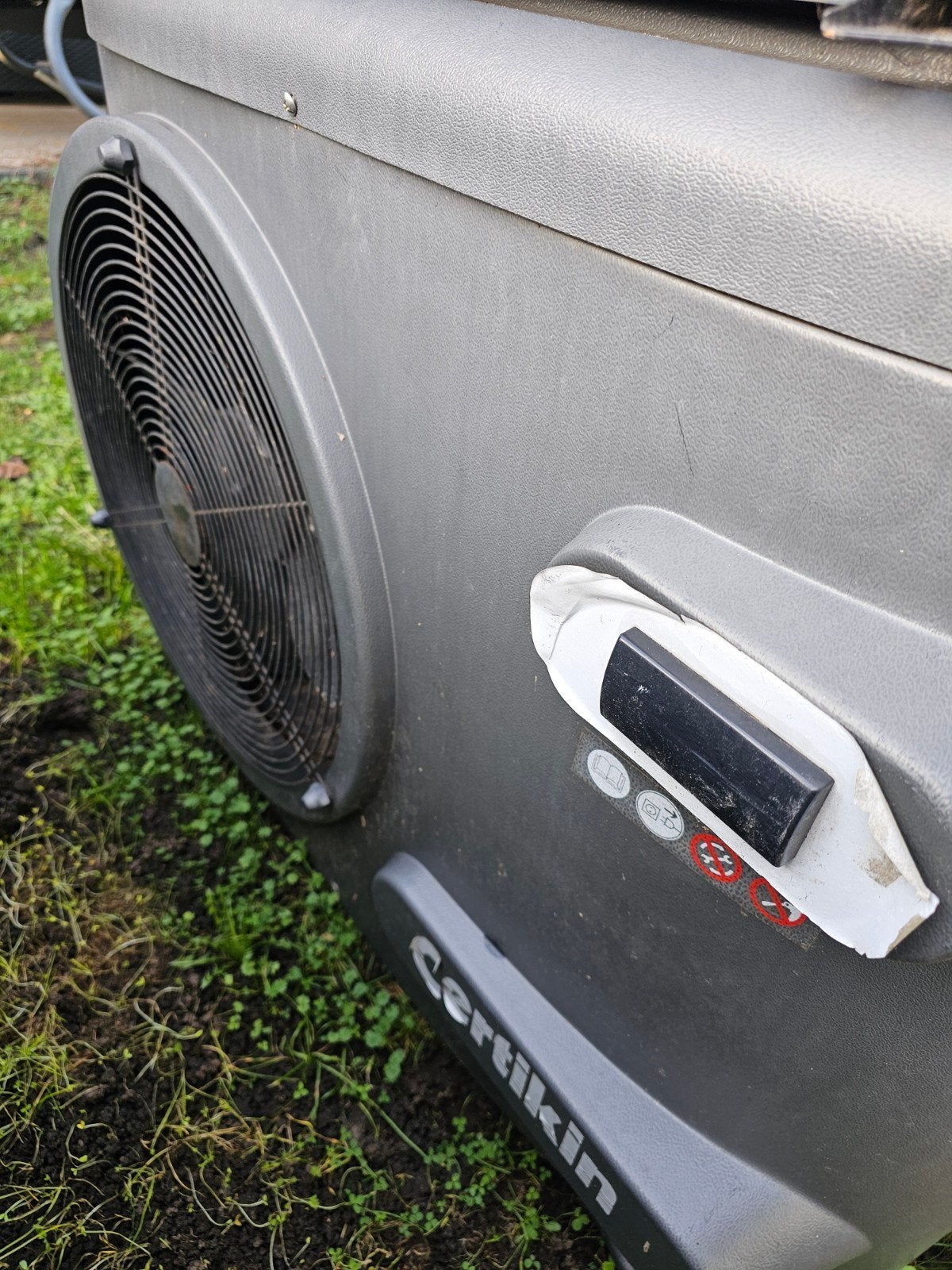 Nieuwe zwembad warmtepomp aangesloten verwarmt weinig moet n, Ophalen