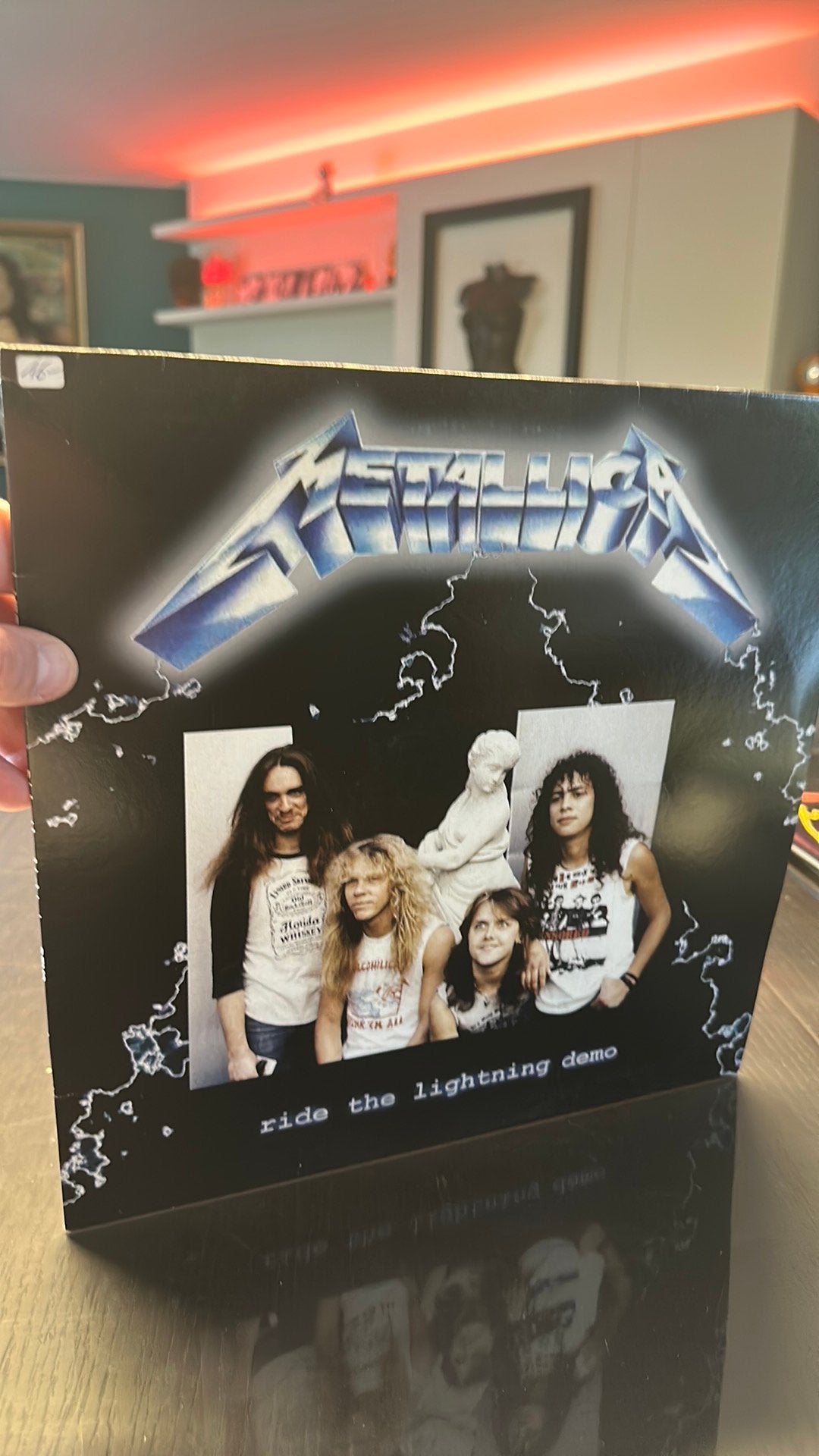 Démo de Metallica Ride the Lightning, Édition limitée, Envoi, Comme neuf