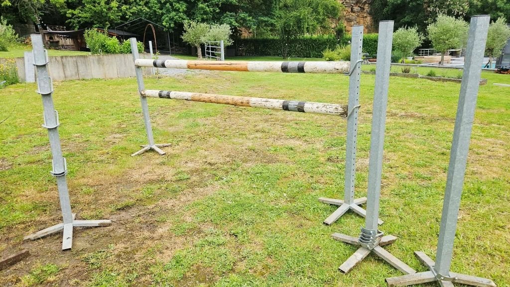a vendre chandelles+barres+cuillères, Dieren en Toebehoren, Paardrijkleding, Ophalen, Gebruikt, Springen, Overige typen