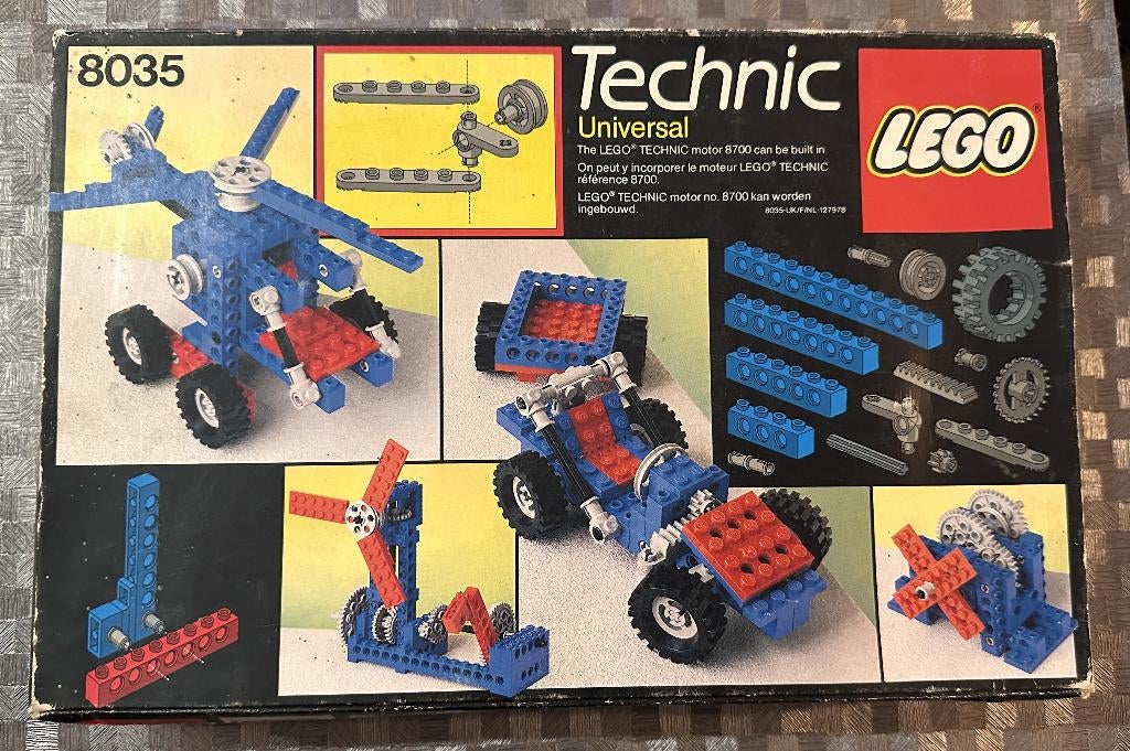 lego 8035, Ophalen of Verzenden, Gebruikt, Complete set, Lego