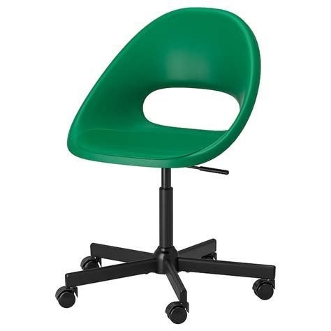 Chaise de bureau à roulettes, Maison & Meubles, Utilisé, Chaise de bureau, Ergonomique, Vert