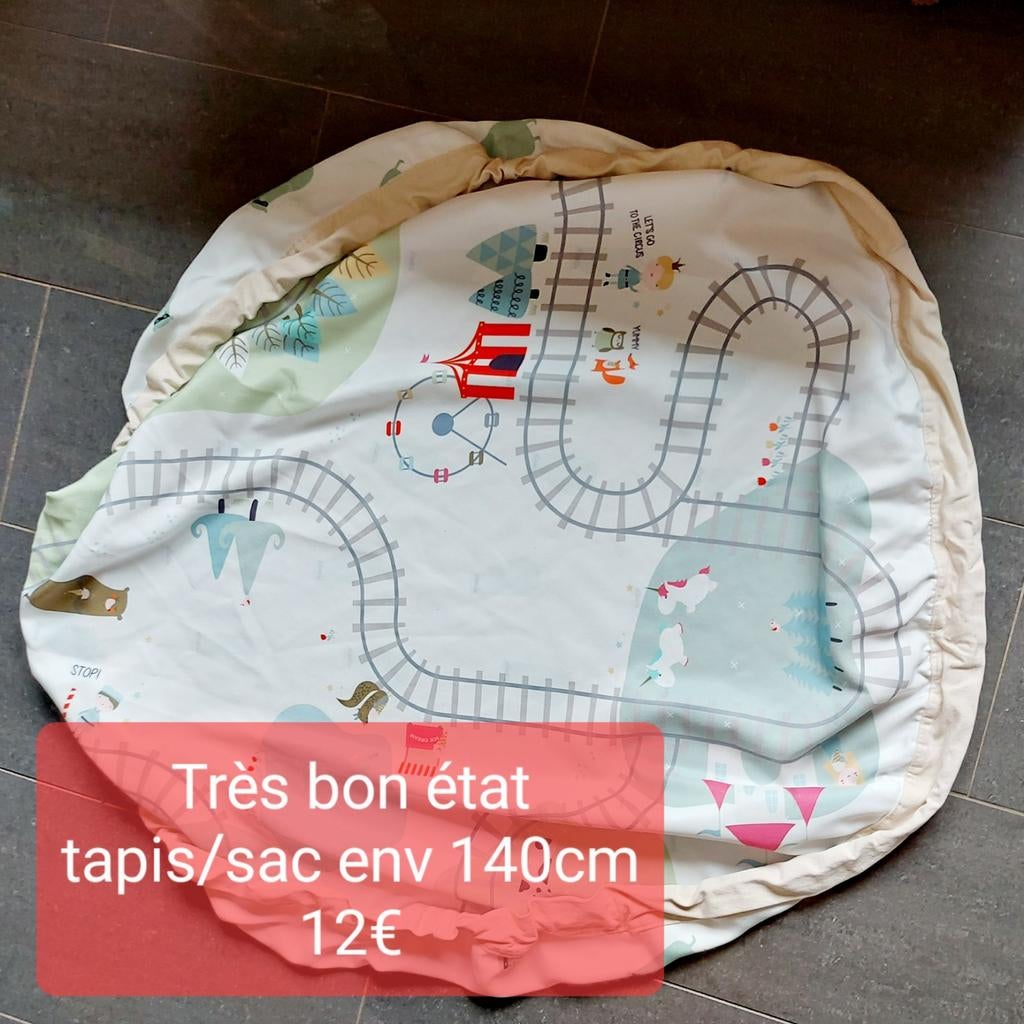 Play & go tapis de jeu et sac rangement, Ophalen, Gebruikt, Overige typen