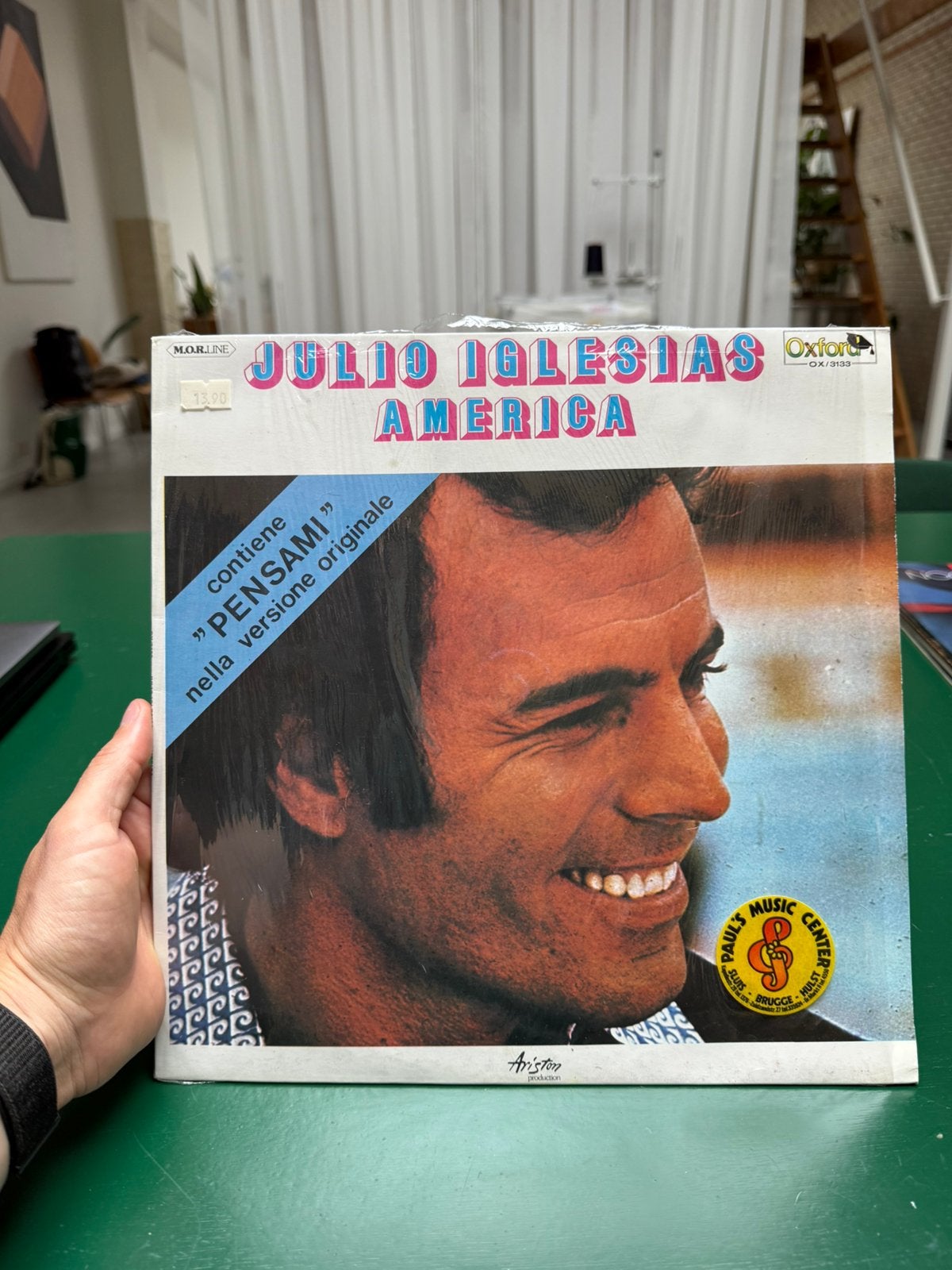 Vinyl - Julio Iglesias - America, CD & DVD, Vinyles | Country & Western, Enlèvement, Comme neuf