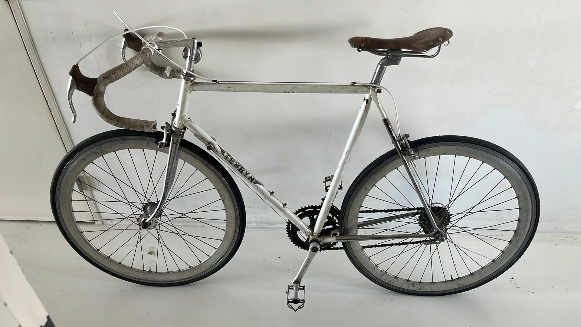 Vintage Racefiets Charles Terryn 59cm, Autres marques, Frein sur jante, Moins de 10 vitesses, 57 à 61 cm
