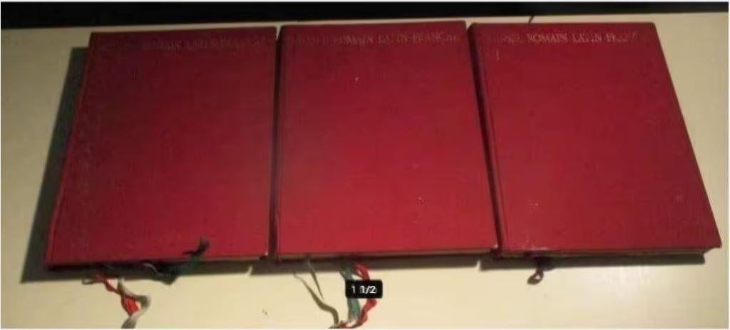 3 Delen - 'Missel Romain Latin - Francais' - hardcover 1965, Ophalen of Verzenden, Zo goed als nieuw