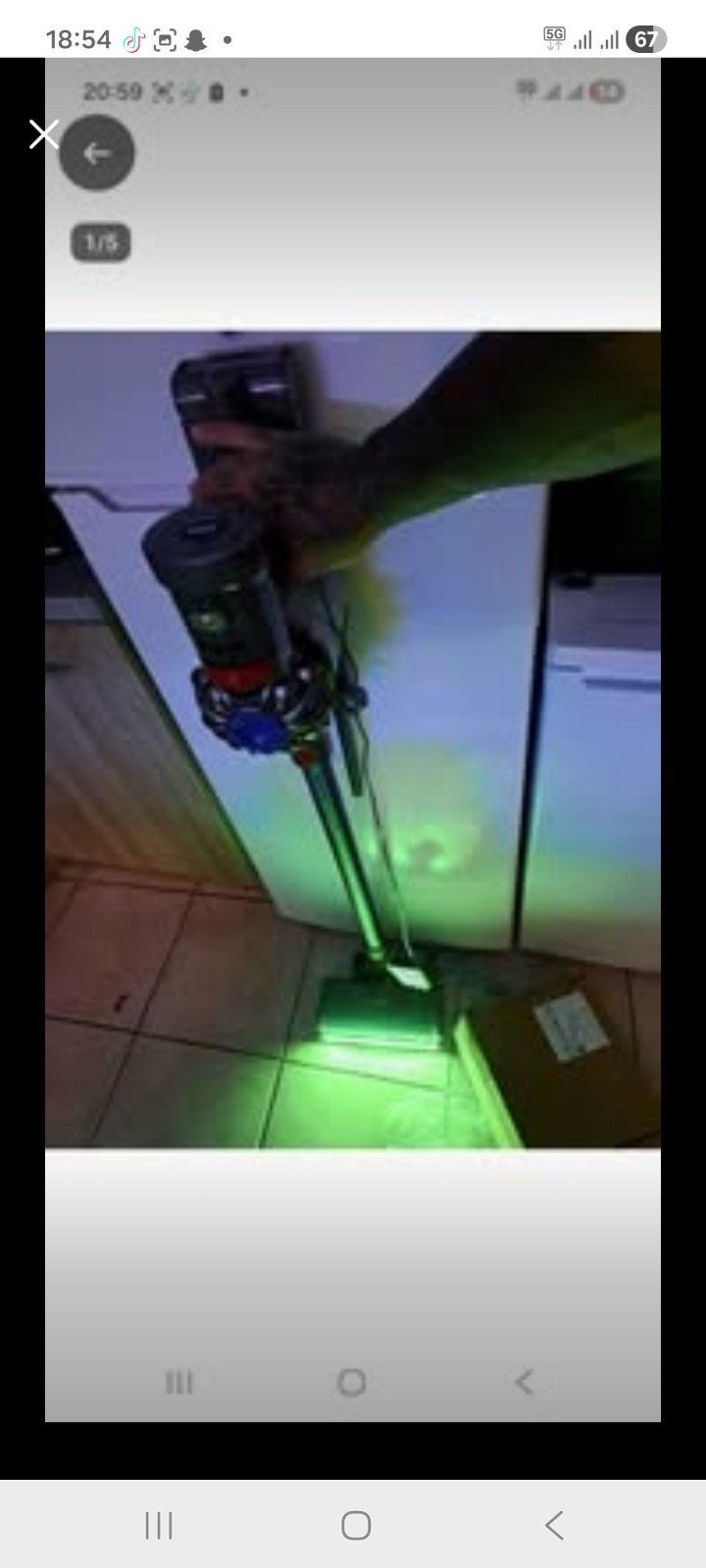 dyson v7 motorhead extra complet + brosse motorisée led neuv, Electroménager, Enlèvement ou Envoi, Réservoir, Sans fil, Dyson