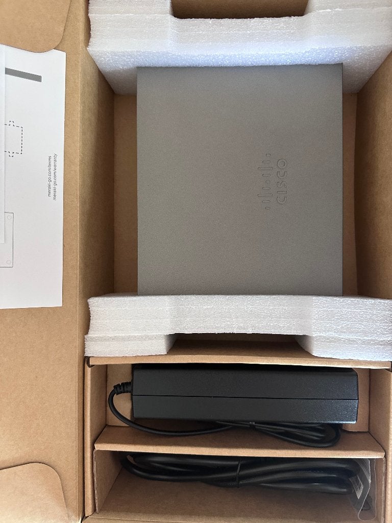 Cisco - Meraki Go 8P Switch, Computers en Software, Netwerk switches, Ophalen of Verzenden, Nieuw