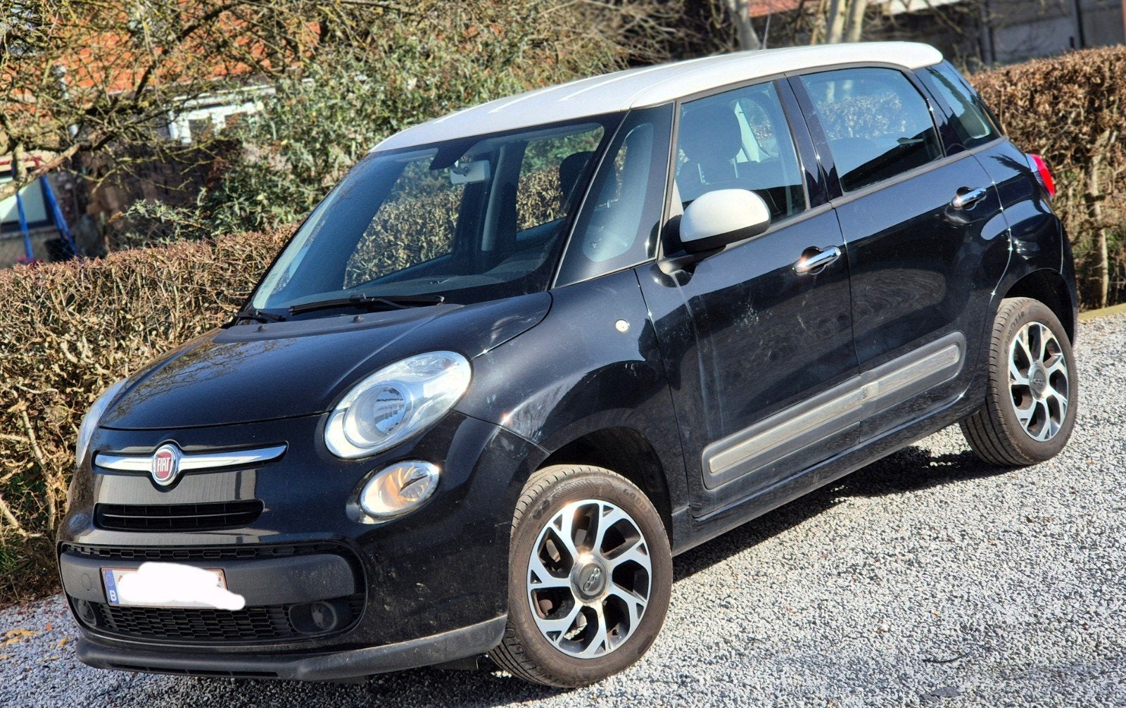 fiat 500L CNG BENZ 1prop clima 2017.180mkm ctok 4900€, Auto's, Euro 6, CNG (Aardgas), Leder, 5 deurs
