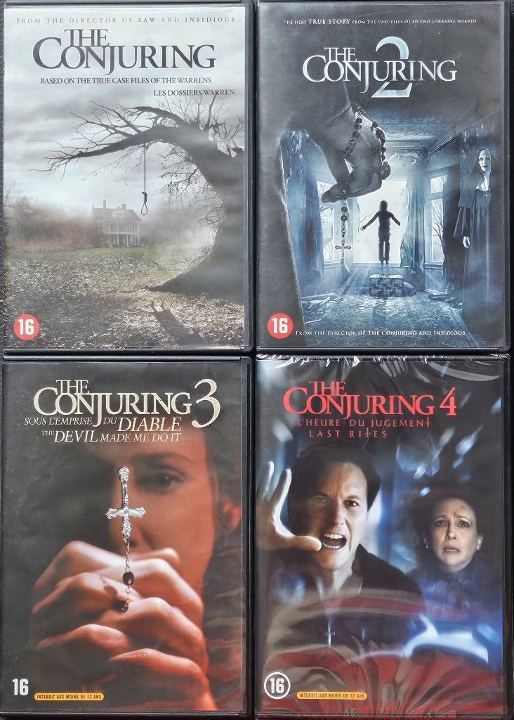 The Conjuring Collectie, Cd's en Dvd's, Ophalen of Verzenden, Zo goed als nieuw, Engels, Nederlands