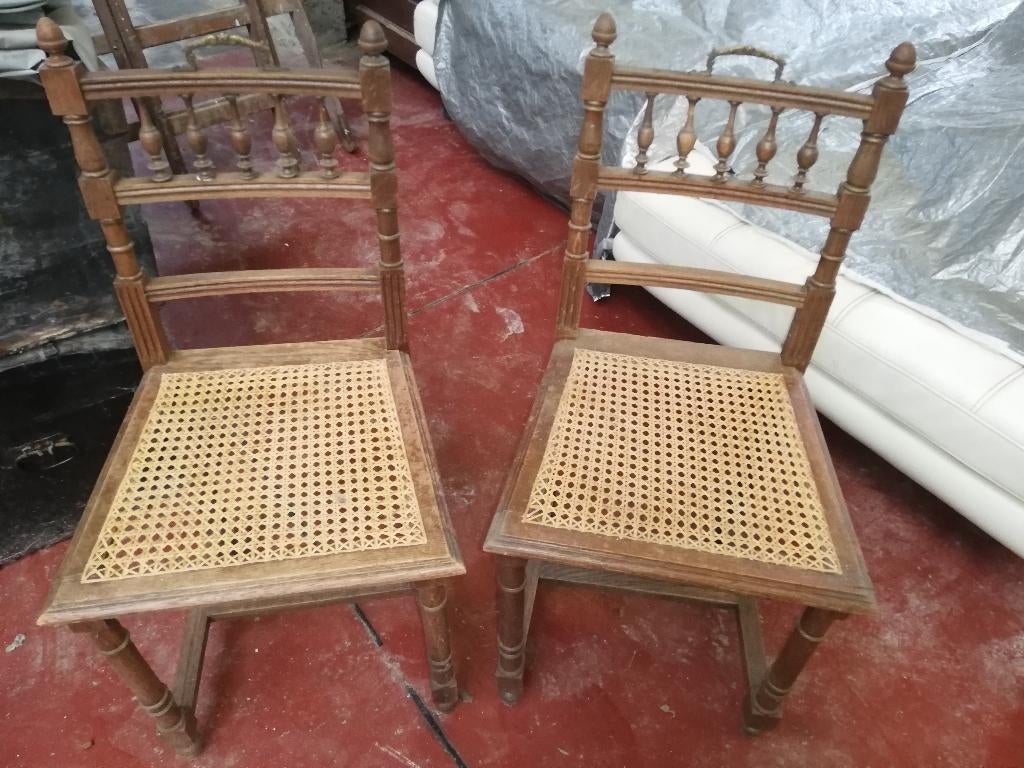 2 chaises, Enlèvement