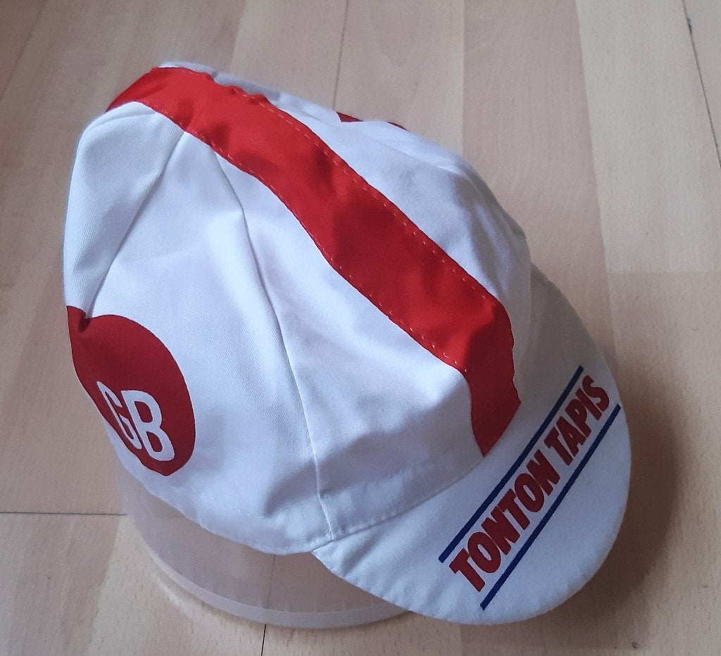 WIELRENNEN CYCLISME ORIGINEEL TEAM CAP PET TON TON TAPIS GB, Ophalen of Verzenden