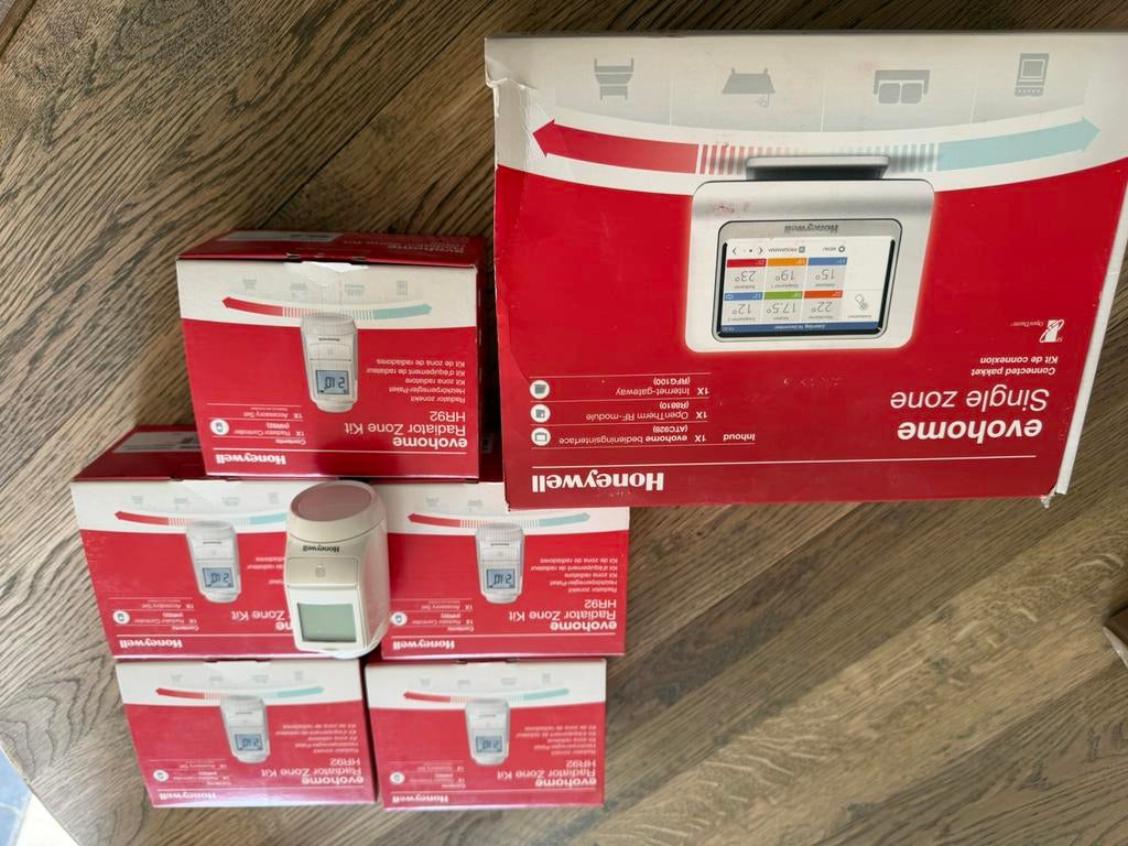 Honeywell Evohome regeling, Doe-het-zelf en Bouw, Thermostaten, Ophalen, Slimme thermostaat, Nieuw