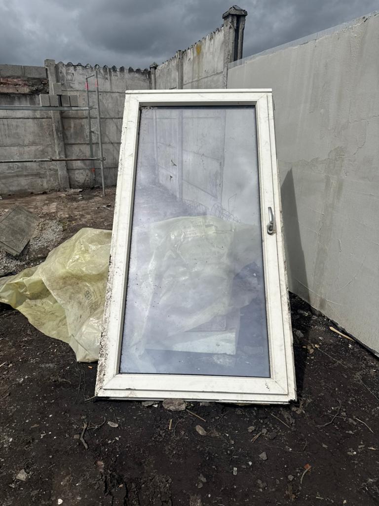Porte plastique a vendre dimension 103sur 2.00 mètre hauteur, Bricolage & Construction, Enlèvement ou Envoi, 75 à 150 cm, Chambranle de porte