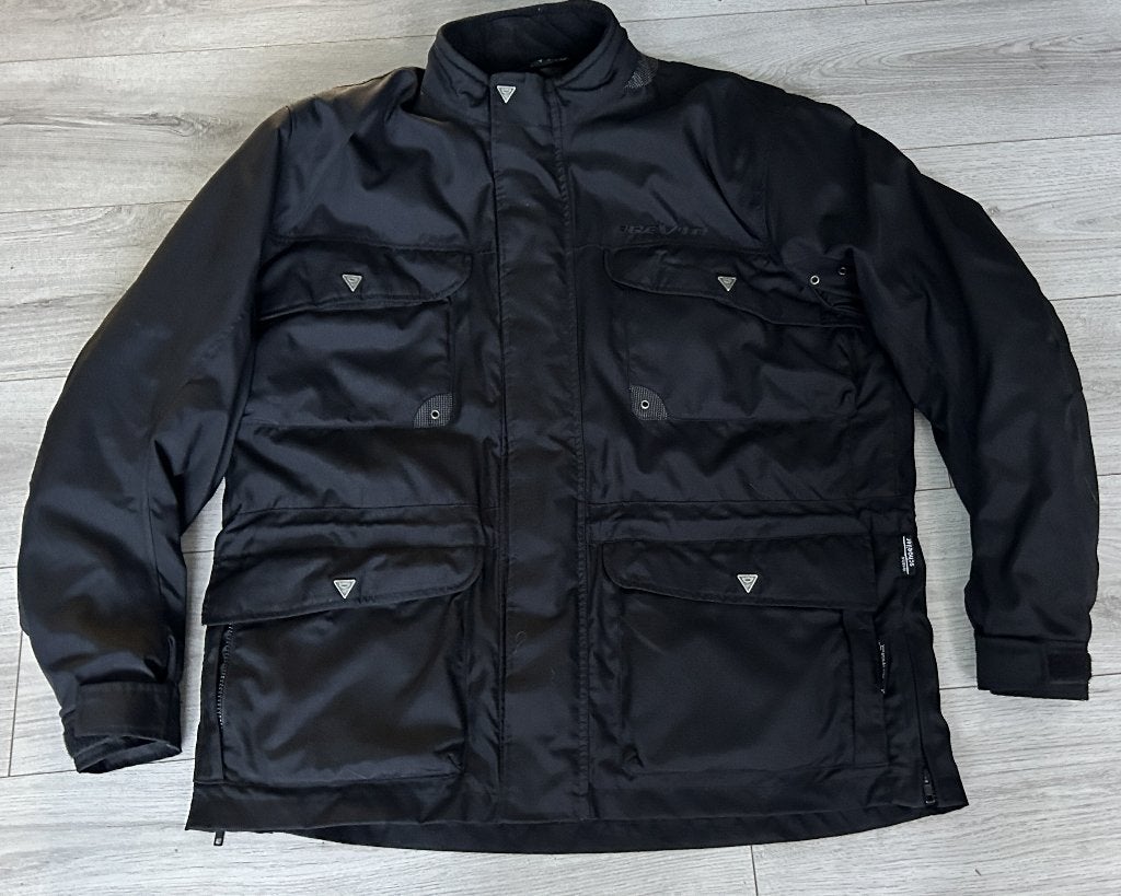 Revitt motorjas zwart xxl, REV'IT!, Jas | textiel, Heren, Ophalen of Verzenden