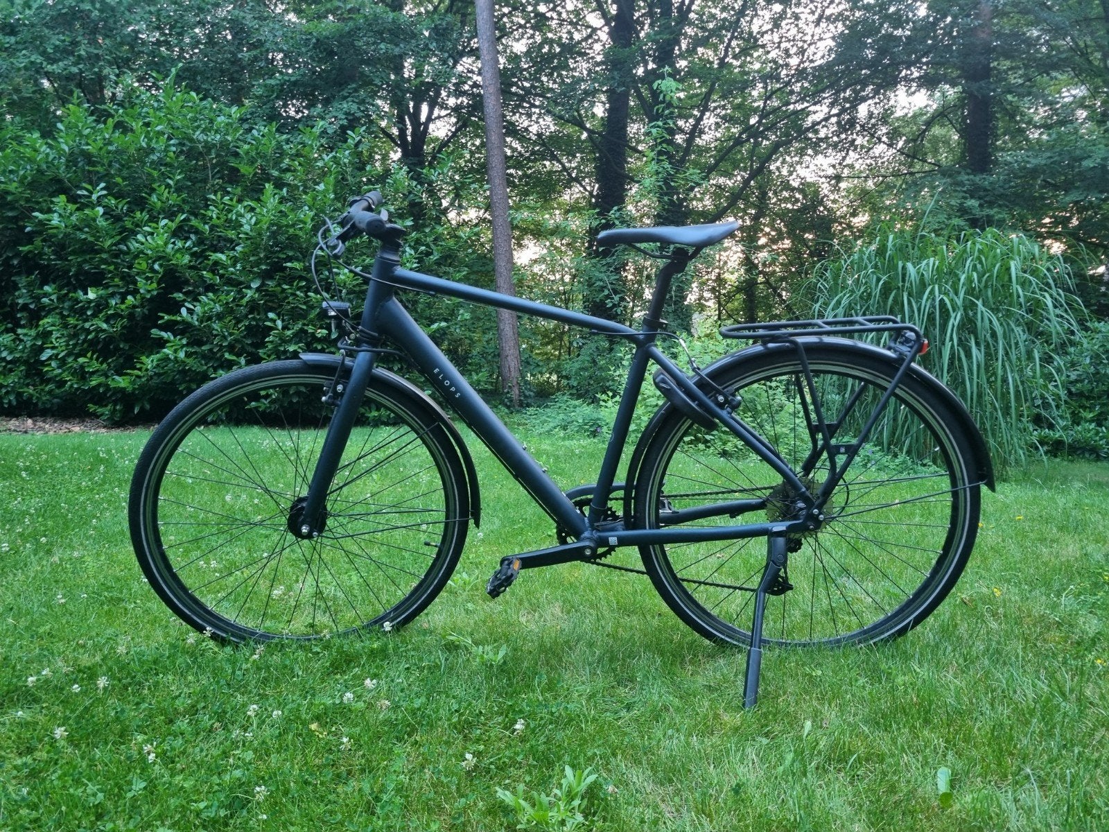 Decathlon Elops stadsfiets, Ophalen