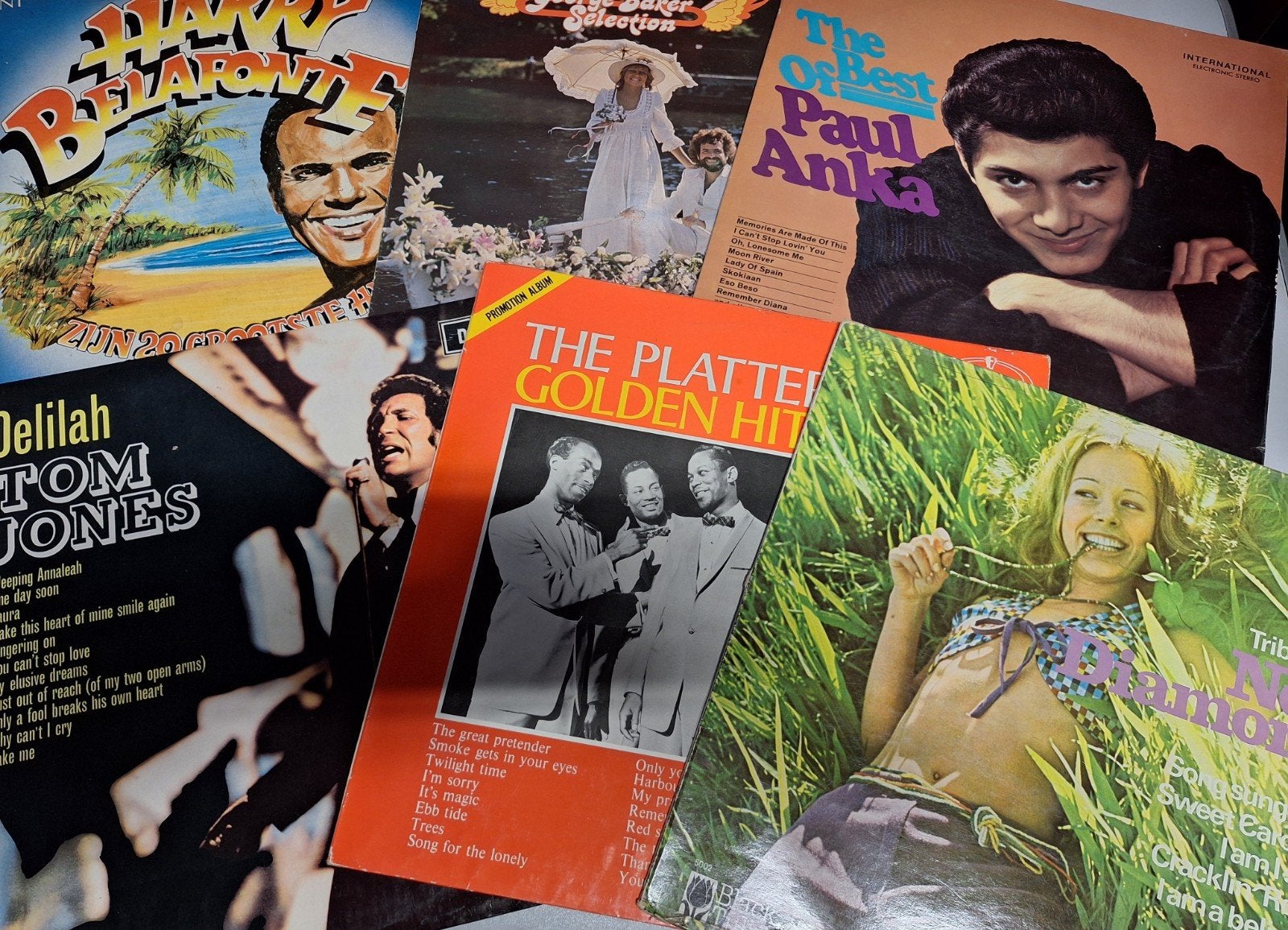 Lot 40 x LP's Vinyl Pop Rock Soul jaren 60/70 (5), LP, Gebruikt, Ophalen of Verzenden, 12 inch