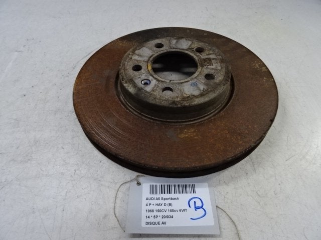 FREIN DISQUE AVANT Audi A5 Sportback (8TA) (01-2009/01-2017), Auto-Union-Straße  1,
85057  Ingolstadt, DE, Info@audi.de, Audi