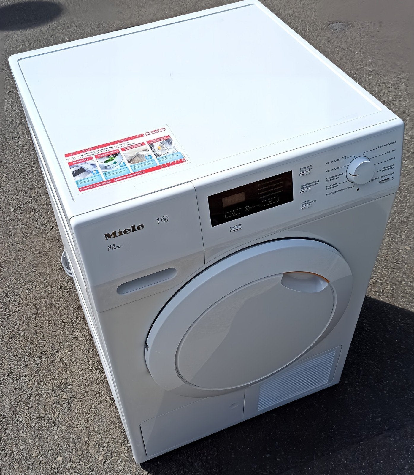 Miele T1 warmtepomp droogkast A++, Ophalen of Verzenden
