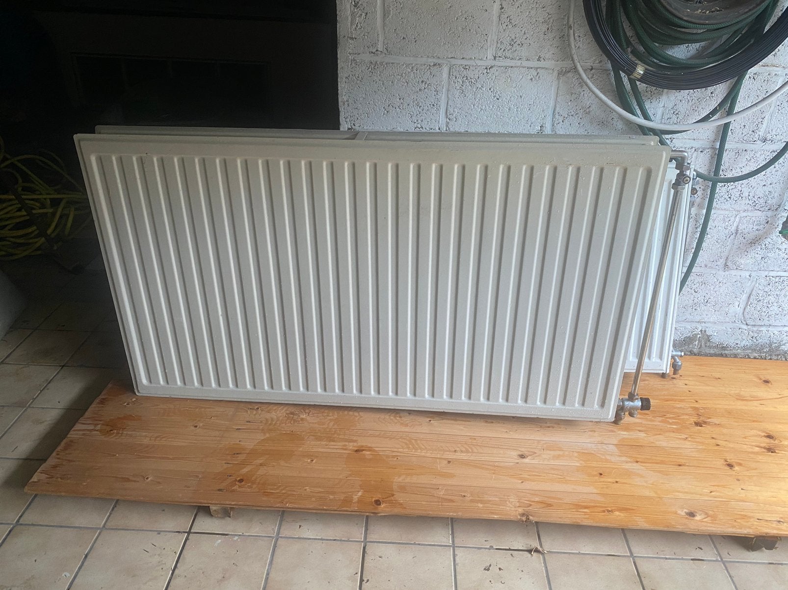 Radiator, Doe-het-zelf en Bouw, Verwarming en Radiatoren, Ophalen, 30 tot 80 cm, Gebruikt, Radiator