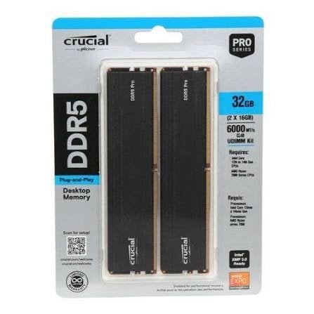 Ram DDR5 2x16GB 6000MHz - NEUF, Informatique & Logiciels, Neuf, 32 GB, Enlèvement, Desktop