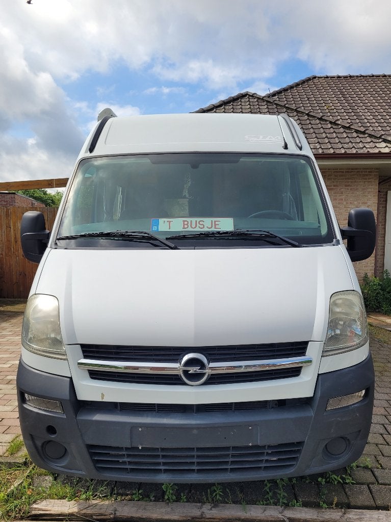 Camper Opel Movano, 4 zetels, Stof, Movano, Wit