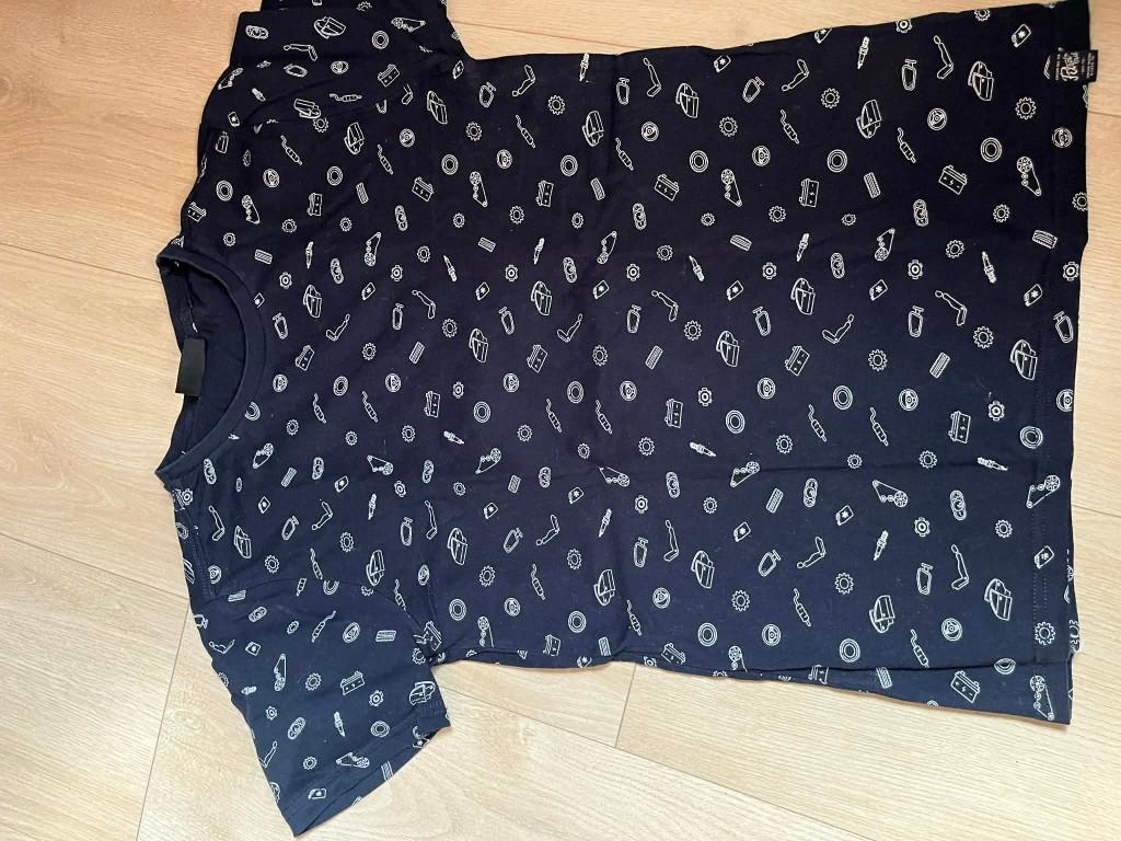 tshirt met print blauw petrol  maat s, Kinderen en Baby's, Kinderkleding | Maat 176, Gebruikt, Petrol Industries, Ophalen of Verzenden