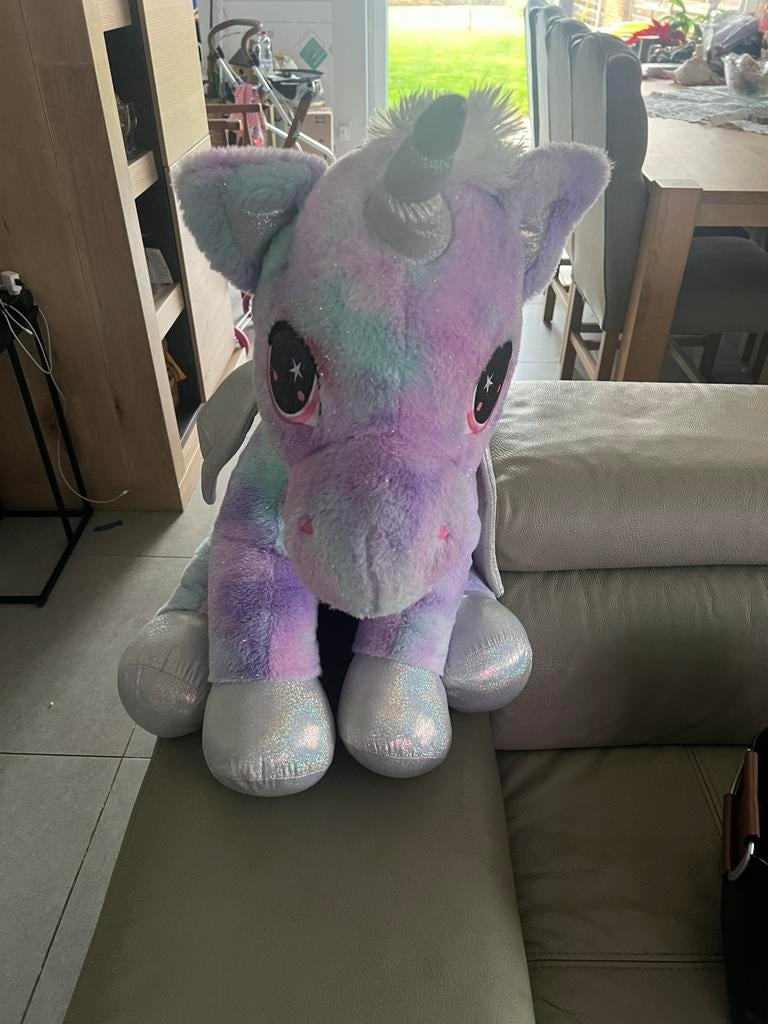 Peluche licorne 80 cm haut, Enfants & Bébés, Enlèvement ou Envoi, Comme neuf