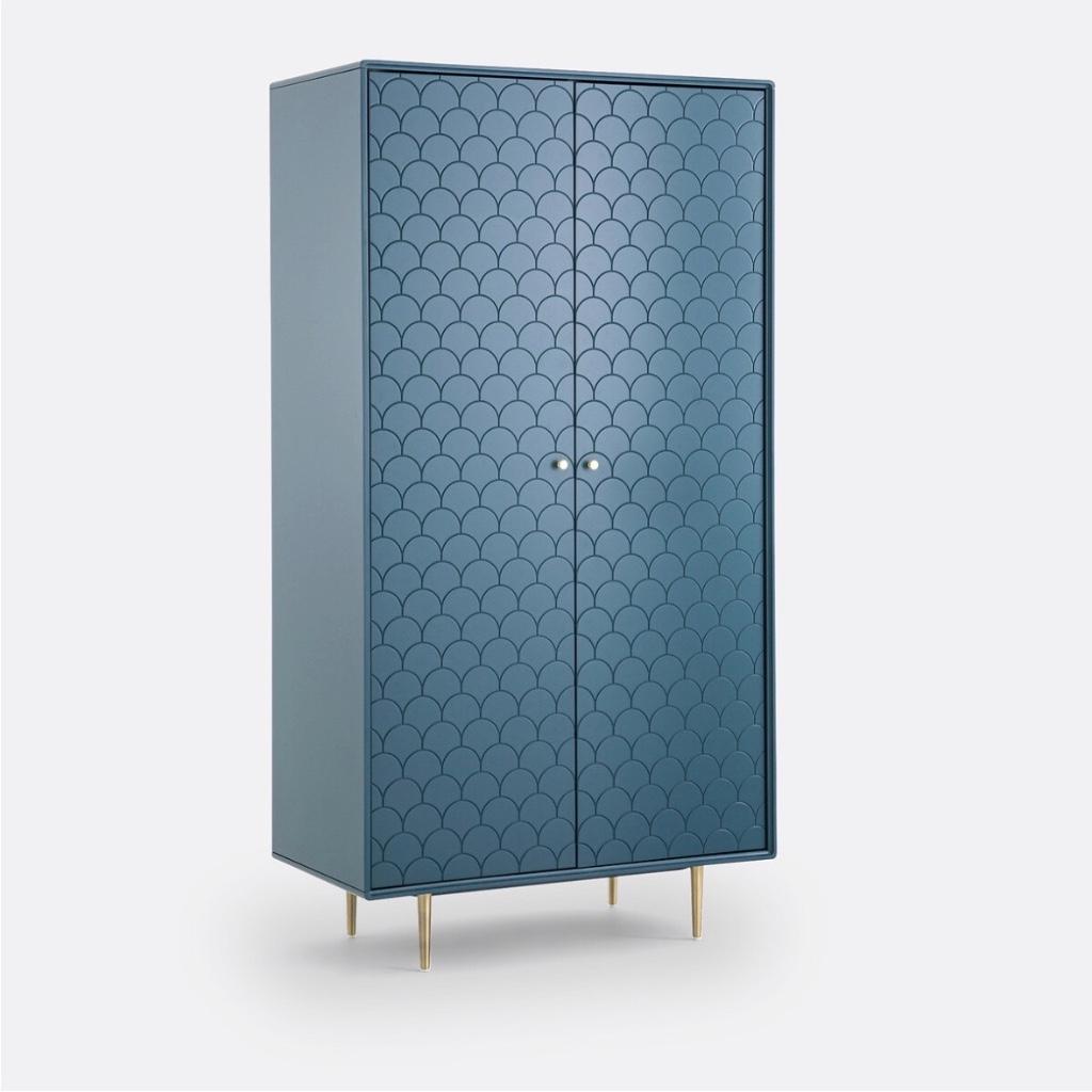 Kast 2 deuren - Luxore, LA REDOUTE INTERIEURS, Met deur(en), 100 tot 150 cm, 150 tot 200 cm, 50 tot 75 cm