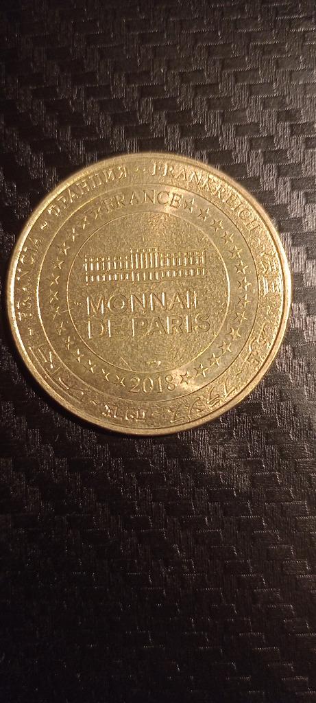 Médaille souvenir, château de chaumont. 2018., Enlèvement ou Envoi, Autres matériaux