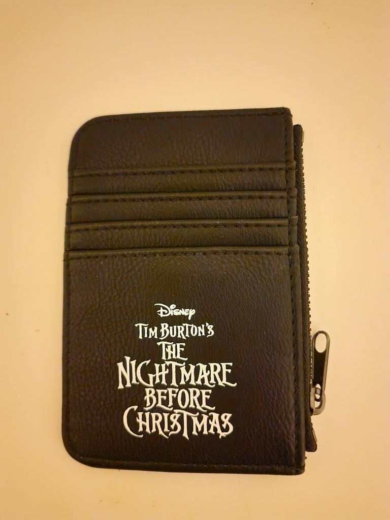 The Nightmare Before Christmas Portefeuille, Ophalen, Nieuw, Zwart