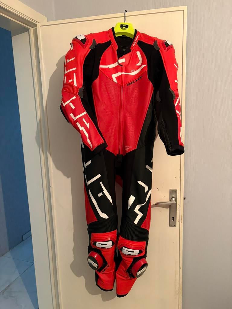 1 Delig leren motorpak Richa Stradale GP NIEUW!!!, Enlèvement, Neuf, sans ticket, Hommes