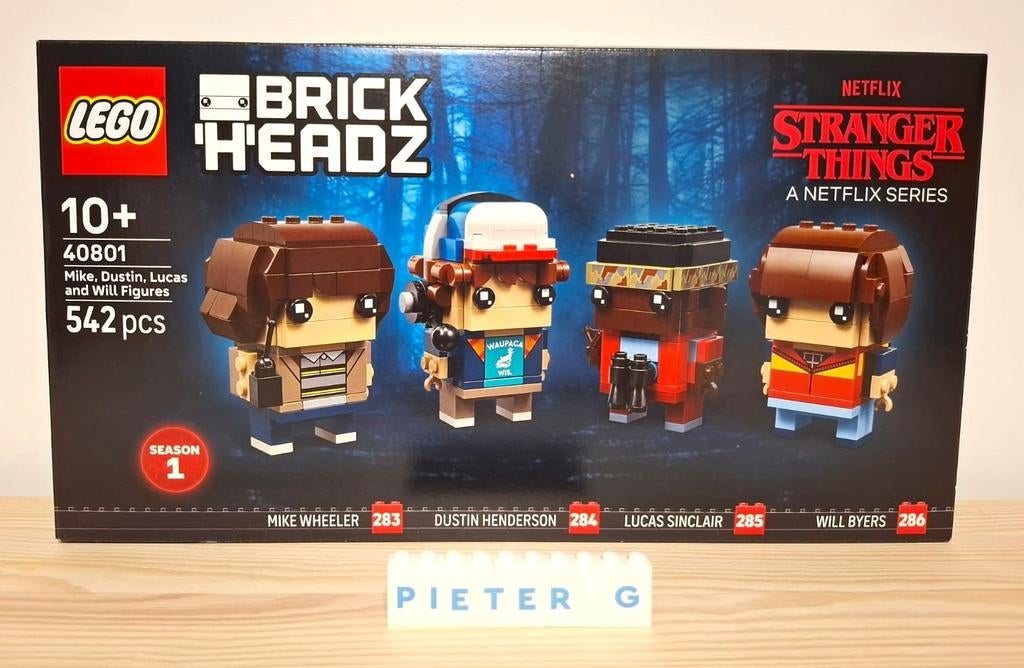 40801 - Lego Stranger Things Brick Headz - Nieuw & Sealed, Kinderen en Baby's, Ophalen of Verzenden, Nieuw, Complete set, Lego