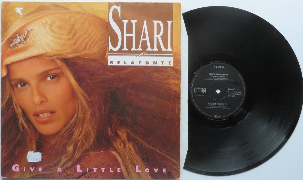 Shari Belafonte - Give a little love. Maxi, Enlèvement ou Envoi, Utilisé, 12 pouces