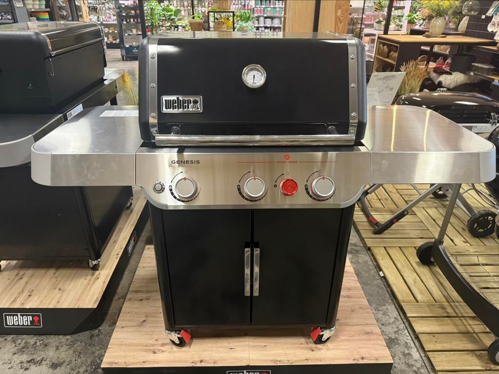 Nieuwe Weber genesis E325S Black gasbarbecue, Tuin en Terras, Ophalen, Nieuw, Weber
