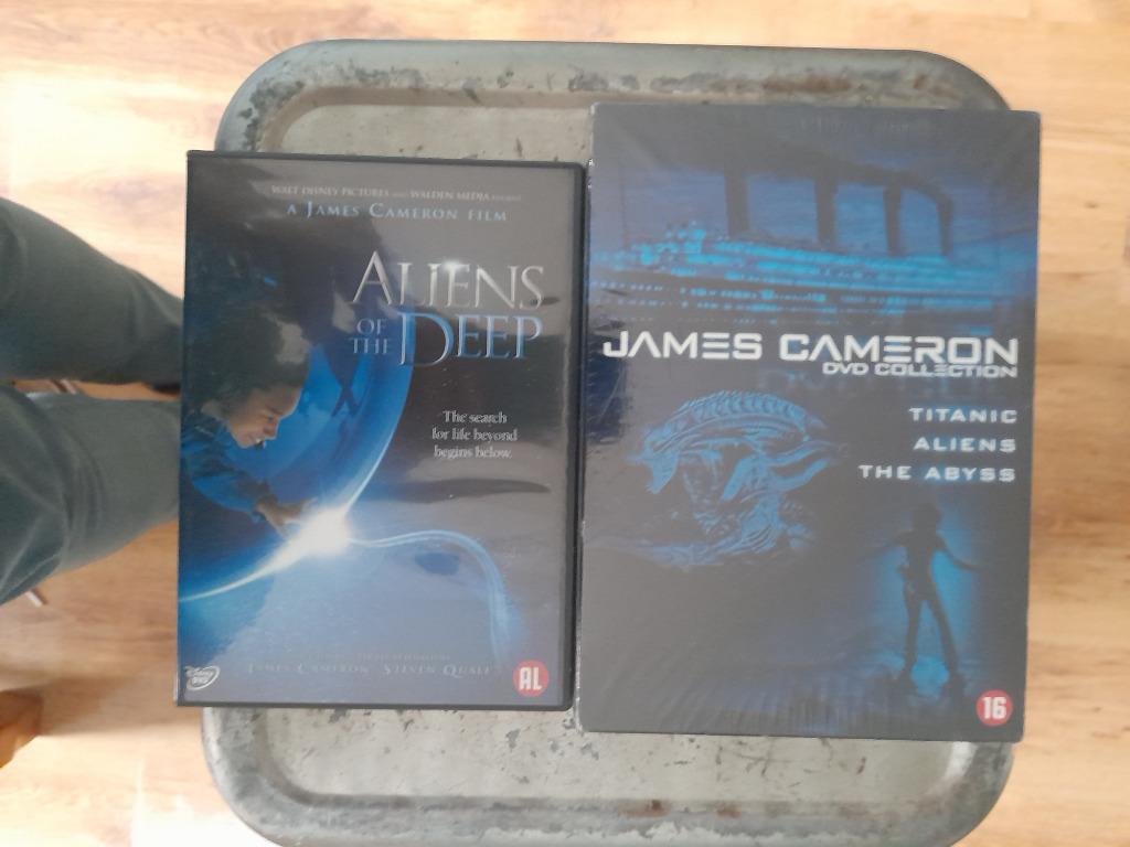 James Cameron pakket (4 films), Cd's en Dvd's, Vanaf 16 jaar, Verzenden, Zo goed als nieuw, Science Fiction