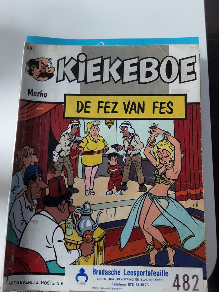 Kiekeboe de fez van fes nr 39, Ophalen of Verzenden, Gelezen, Merho