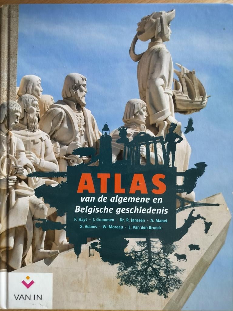 Atlas van de algemene en Belgische geschiedenis, Ophalen of Verzenden, Zo goed als nieuw, Nederlands
