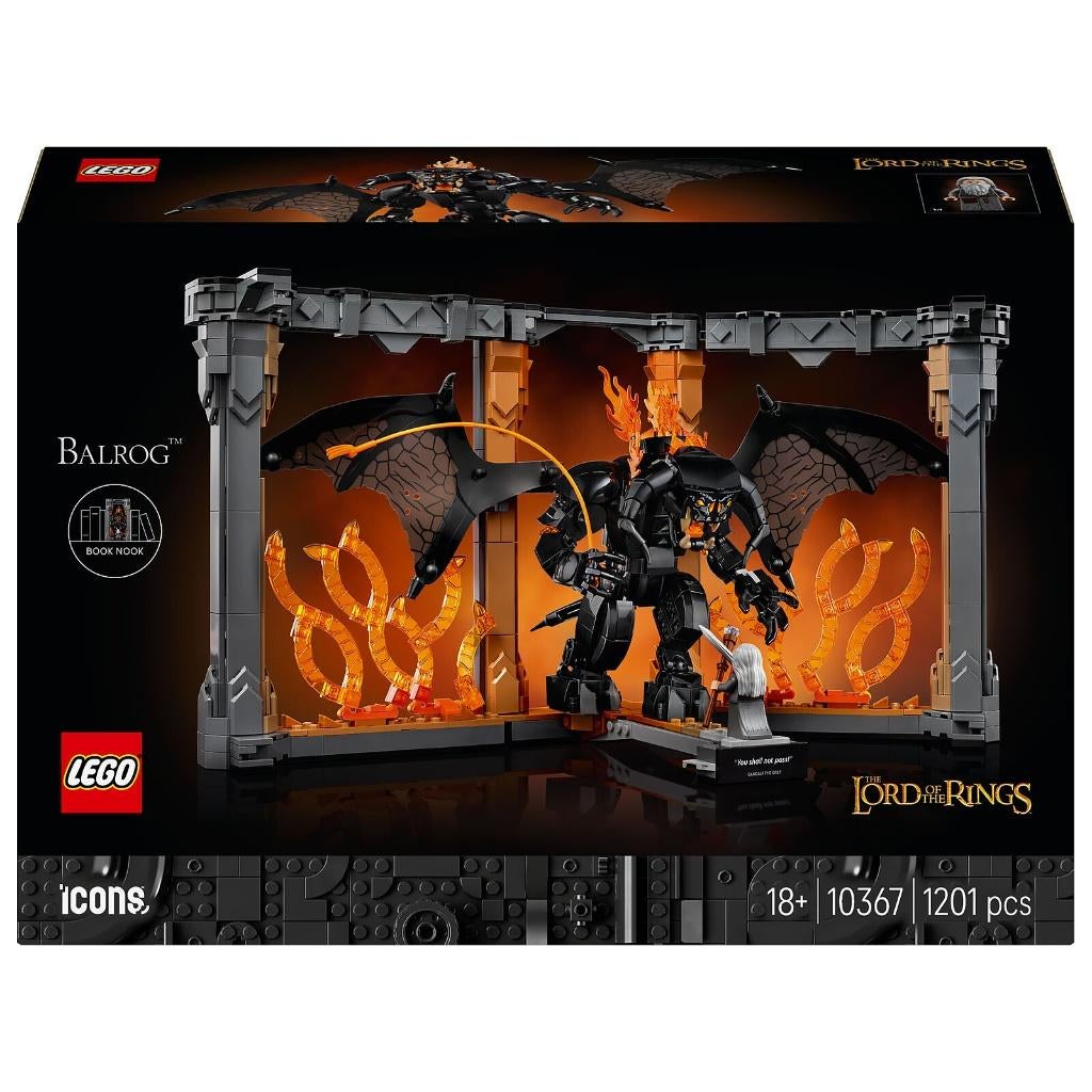 Lego 10367 Icons LOTR Book Note du Balrog, Enfants & Bébés, Jouets | Duplo & Lego, Neuf, Lego, Ensemble complet, Enlèvement ou Envoi