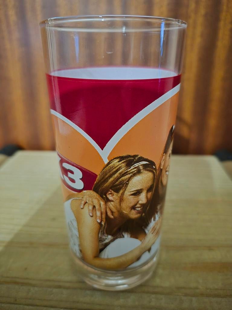 Nieuw vintage drinkglas van K3 originals, Verzamelen, Ophalen of Verzenden, Nieuw
