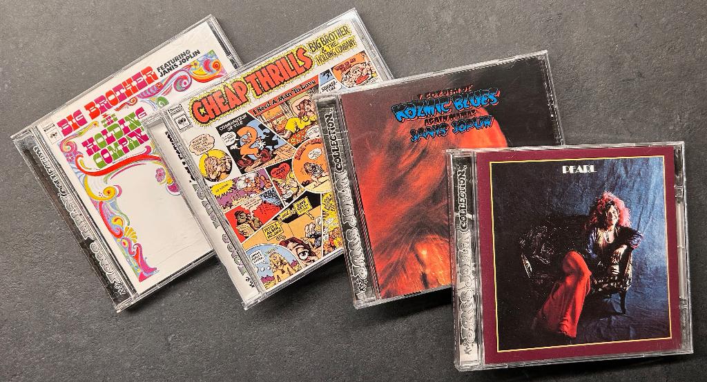 JANIS JOPLIN - Collection des 4 albums ( 4 CDs ), Envoi, Comme neuf, Pop rock
