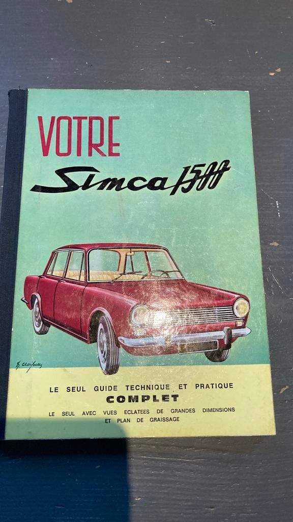Guide technique et pratique Simca 1500, Utilisé, Général, Guides Fodor