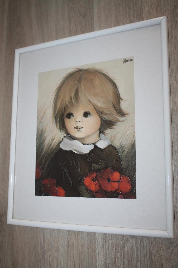 Jaklien Moerman kader print uitgave, 31,5x35,5 cm, Collections, Rétro, Maison et Meubles, Enlèvement ou Envoi