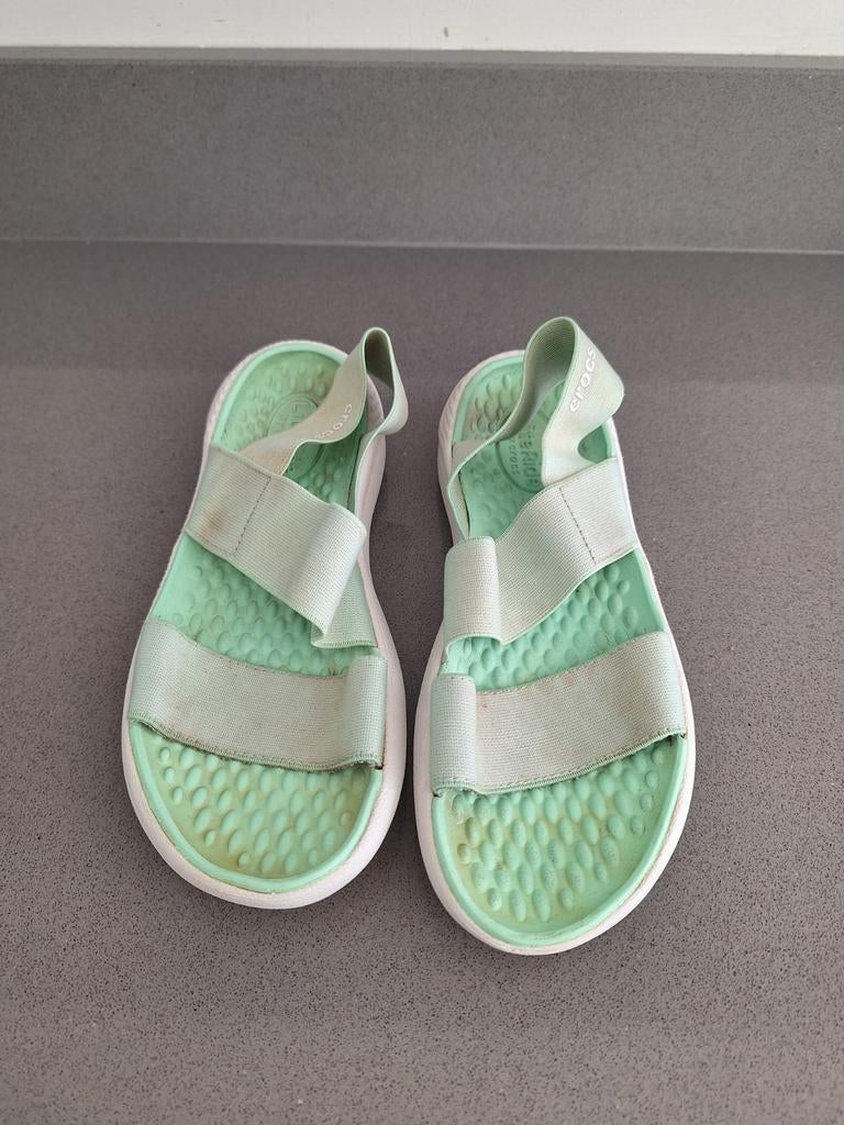 Crocs sandalen W5 = 37/38, Gebruikt, Crocs, Meisje, Ophalen of Verzenden
