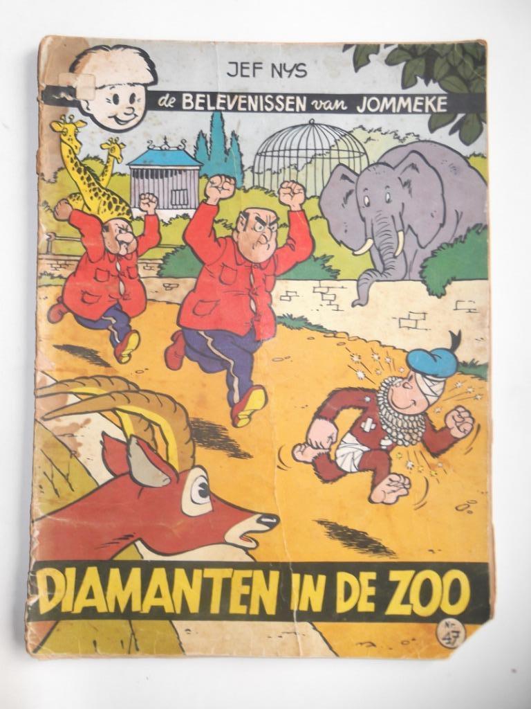 Jommeke - Diamanten in de zoo, Enlèvement ou Envoi, Utilisé, Jef Nys