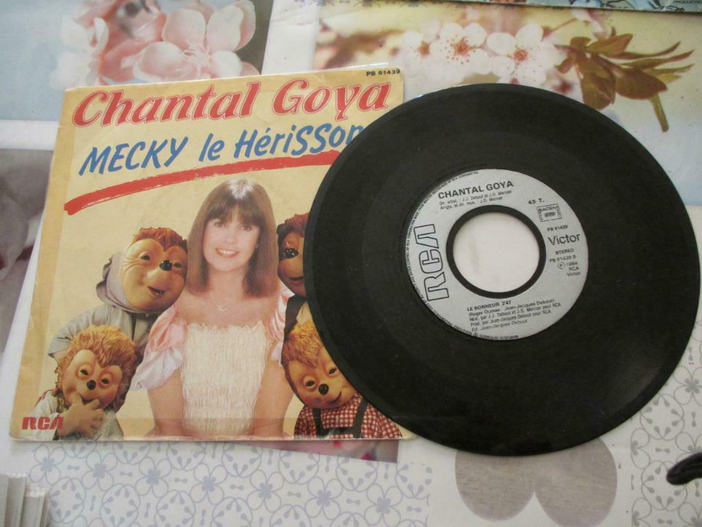 DISQUE VINYL 45 TOURS CHANTAL GOYA "MECKY LE HERISSON"., Ophalen of Verzenden, Overige genres