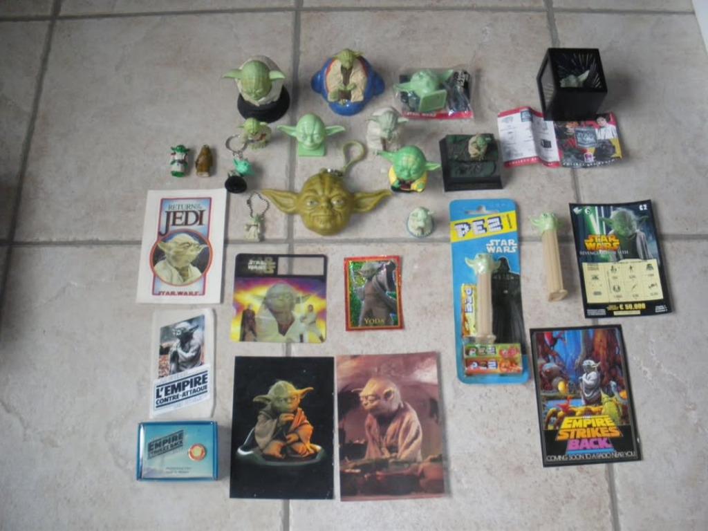 Yoda Star Wars collectie, Ophalen of Verzenden, Zo goed als nieuw, Actiefiguurtje