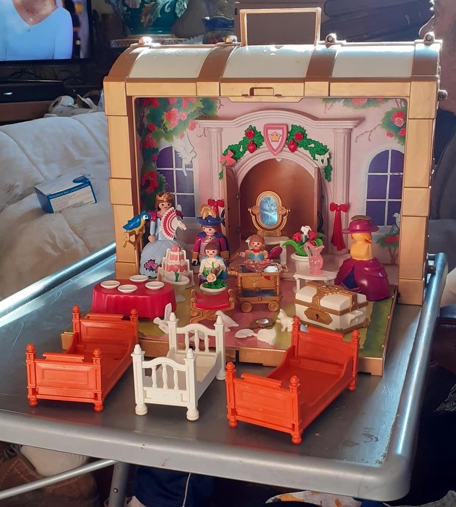 Playmobil vintage valisette coffre princesse transportable, Kinderen en Baby's, Speelgoed | Playmobil, Gebruikt, Ophalen of Verzenden