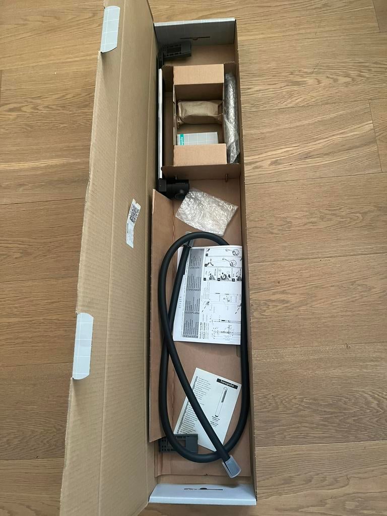 Douchette à main Hansgrohe Pulsify S noire, Enlèvement, Neuf