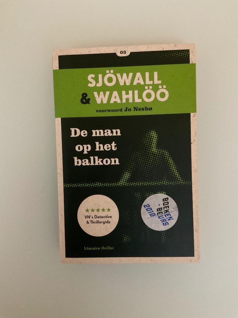 De man op het balkon - Sjöwall & Wahlöö, Enlèvement, Comme neuf, Sjöwall & Wahlöö