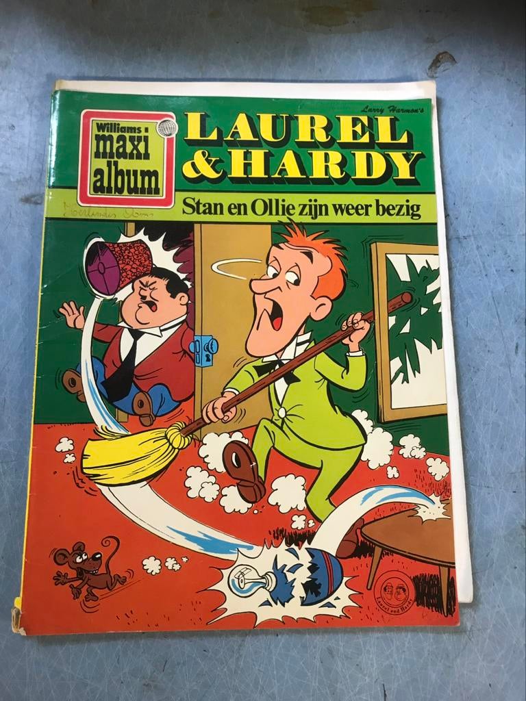 Laurel en Hardy, Boeken, Stripverhalen, Meerdere stripboeken, Ophalen of Verzenden, Gelezen